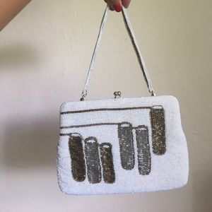 Vintage beaded purse, made in Korea